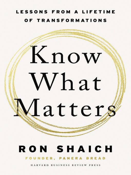 Cover of Know What Matters